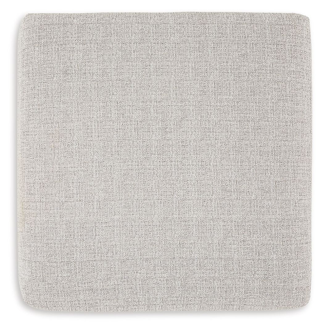 Larce - Stone - Oversized Accent Ottoman