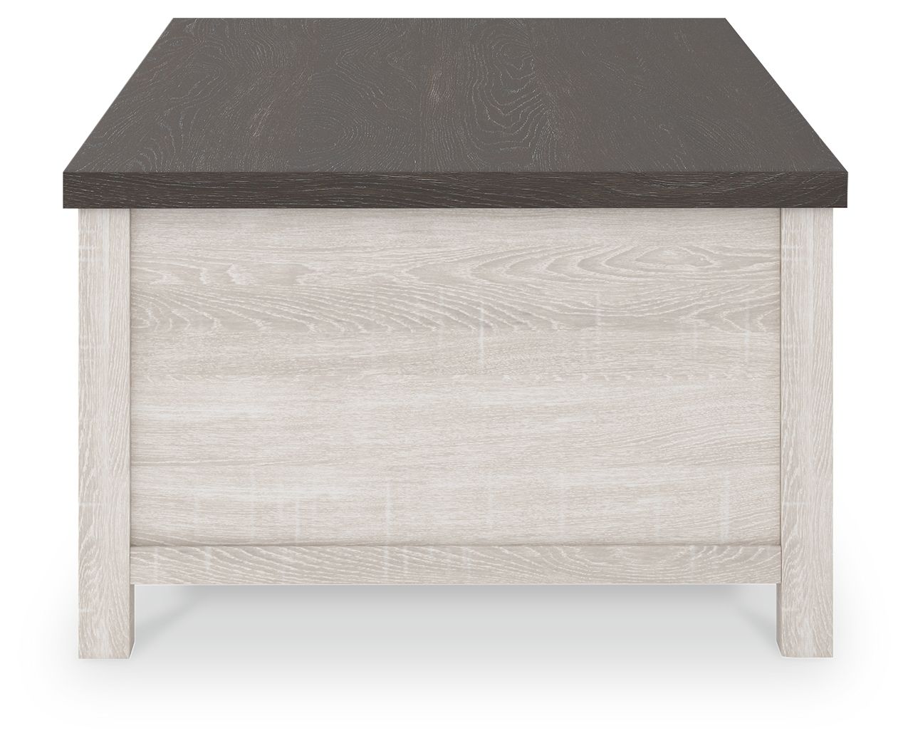 Dorrinson - White / Black / Gray - Lift Top Cocktail Table