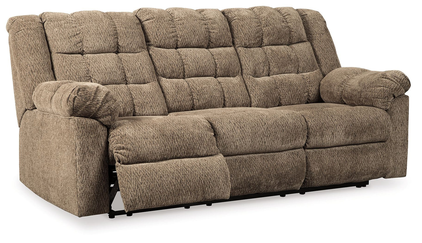 Workhorse - Cocoa - Reclining Sofa