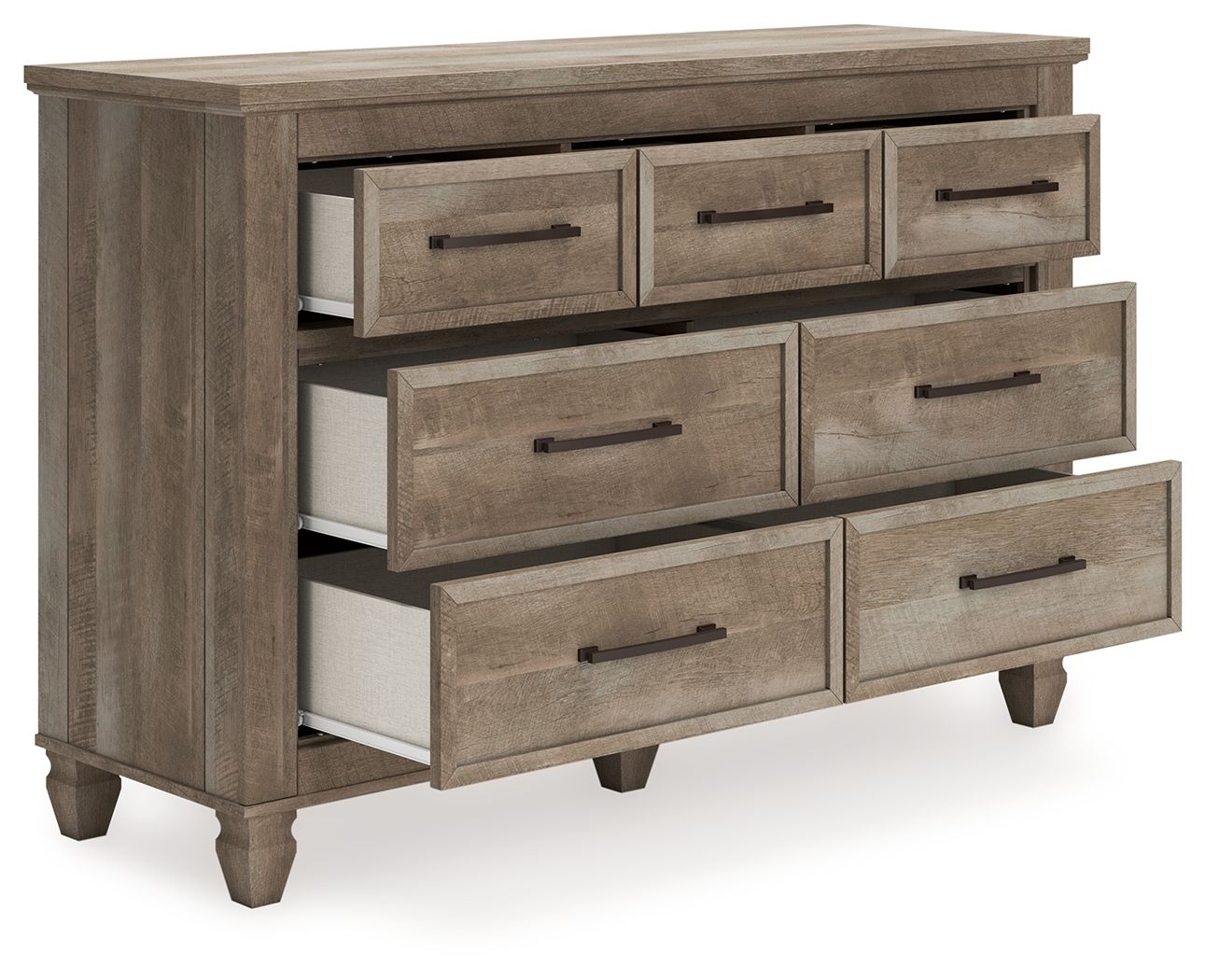 Yarbeck - Sand - Seven Drawer Dresser