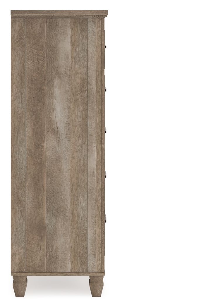 Yarbeck - Sand - Five Drawer Chest