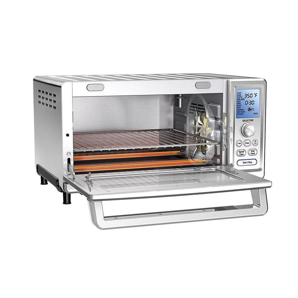 Cuisinart - Chef's Convec Toaster Oven Broiler - Pearl Silver