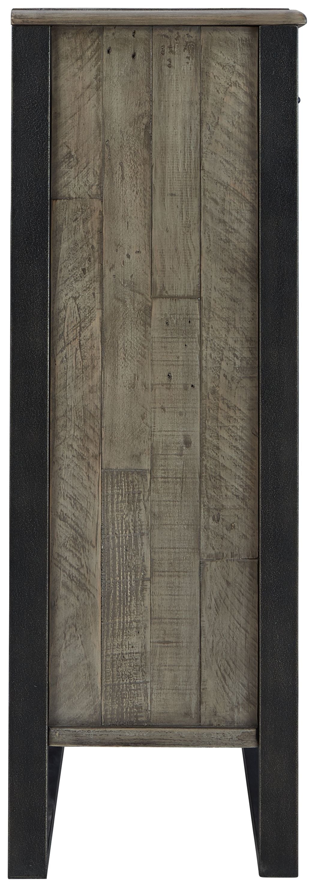 Brennagan - Gray - Five Drawer Chest