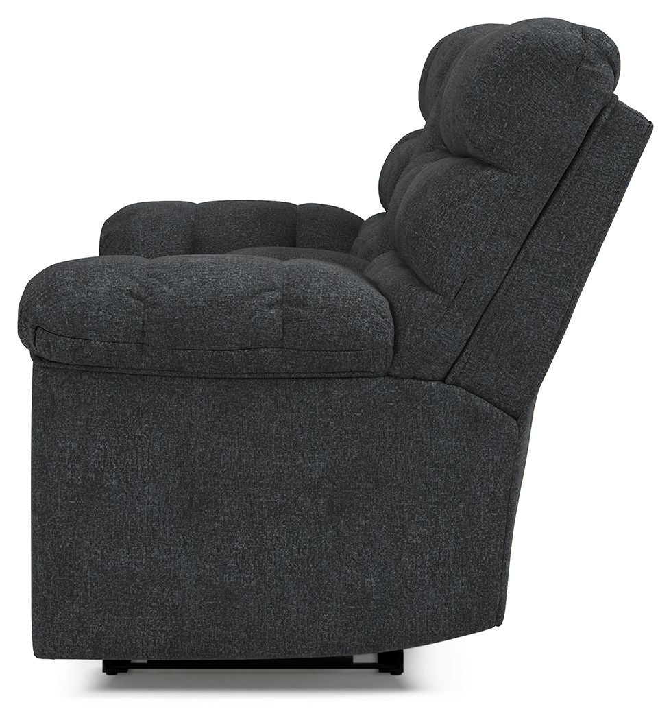 Wilhurst - Marine - Double Rec Loveseat W/Console