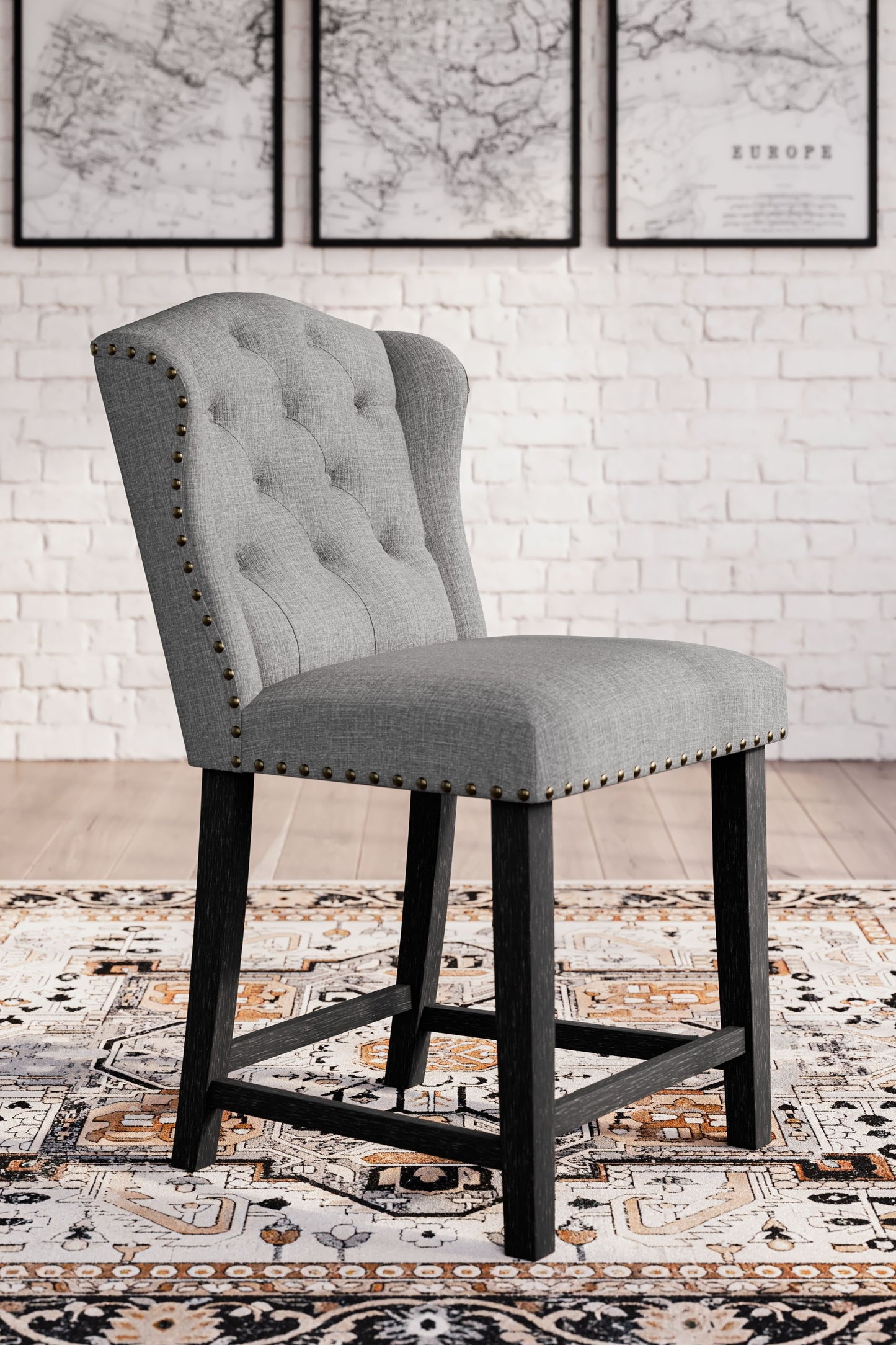 Jeanette - Upholstered Barstool (Set of 2)