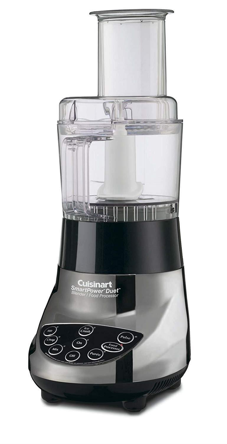 Cuisinart - Duet Blender Or Food Processor Brushed - Pearl Silver