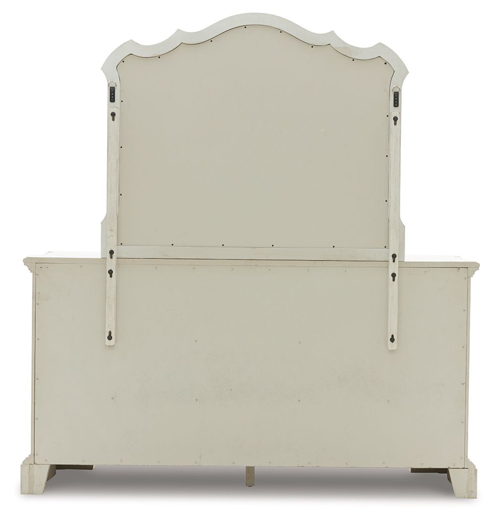 Arlendyne - Antique White - Dresser And Mirror