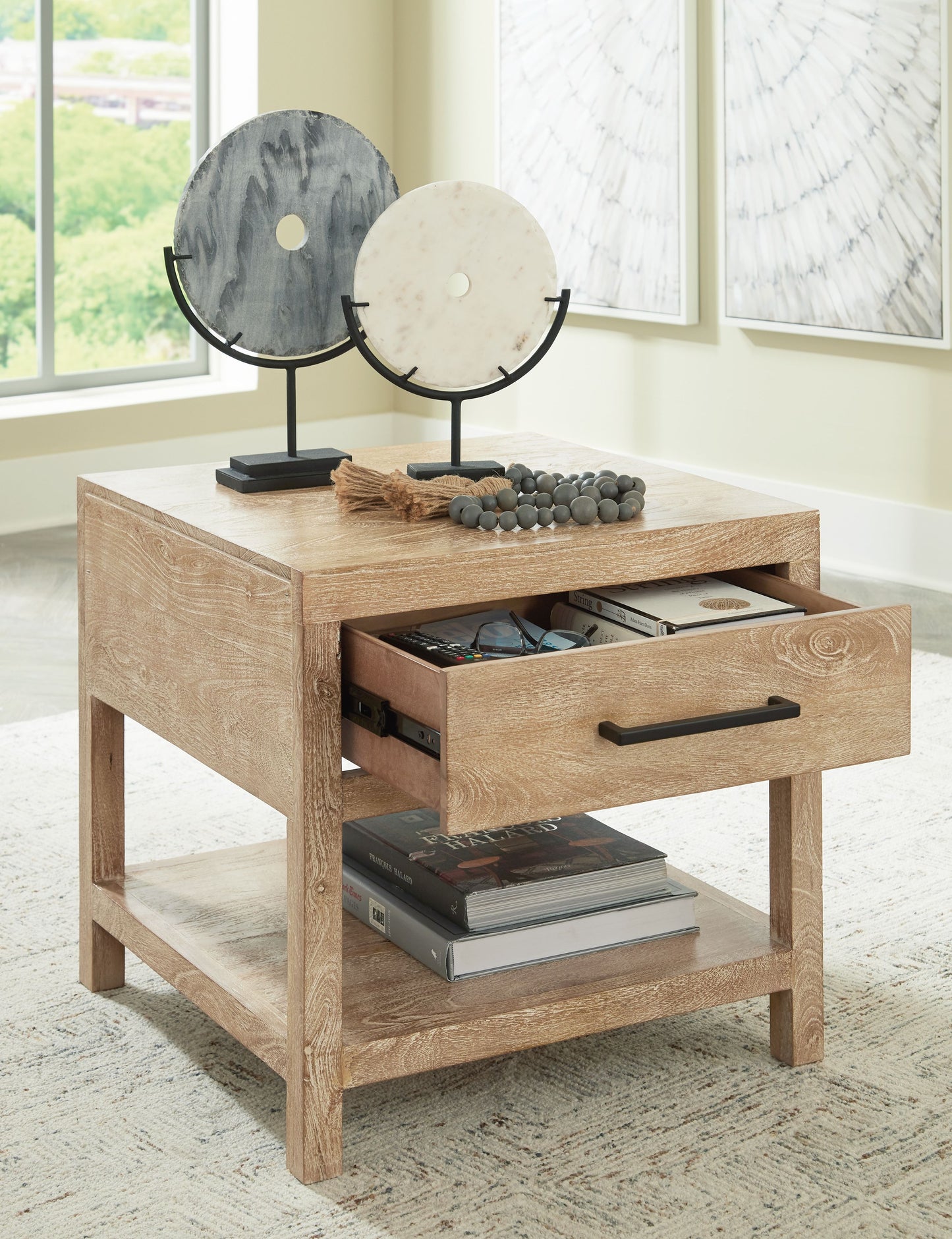 Belenburg - Brown - Square End Table