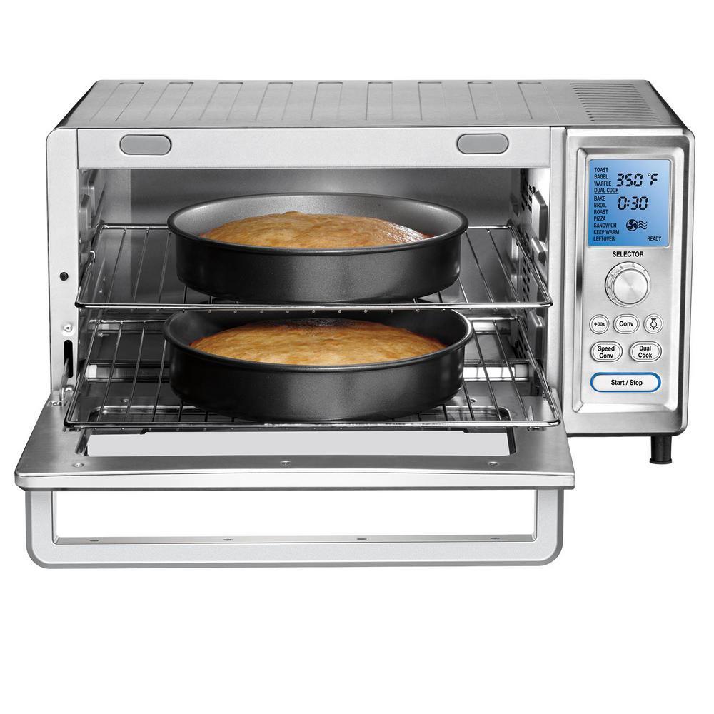 Cuisinart - Chef's Convec Toaster Oven Broiler - Pearl Silver