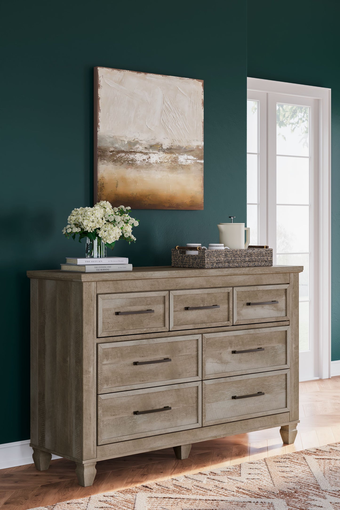 Yarbeck - Sand - Seven Drawer Dresser