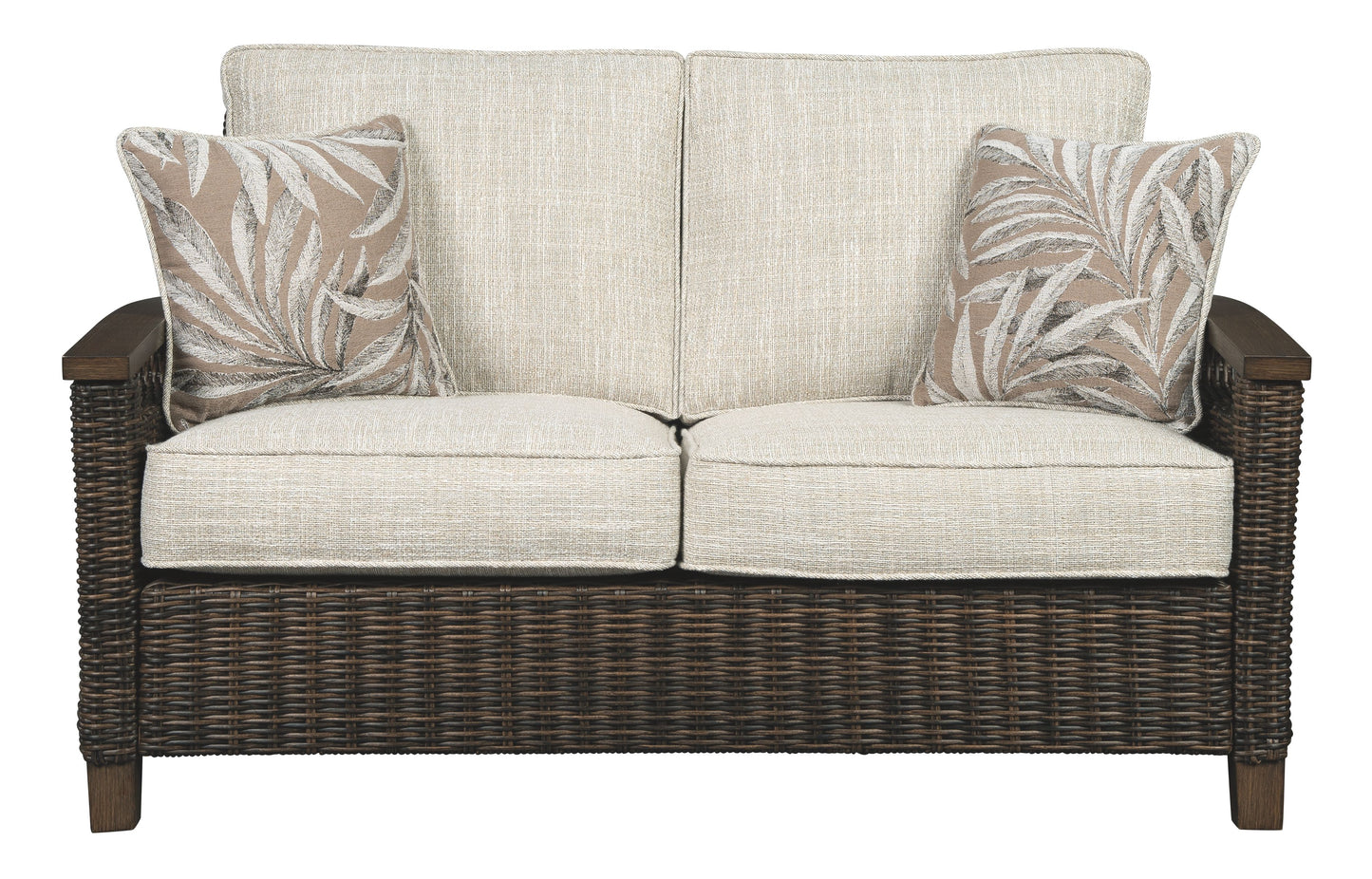 Paradise - Medium Brown - Loveseat W/Cushion