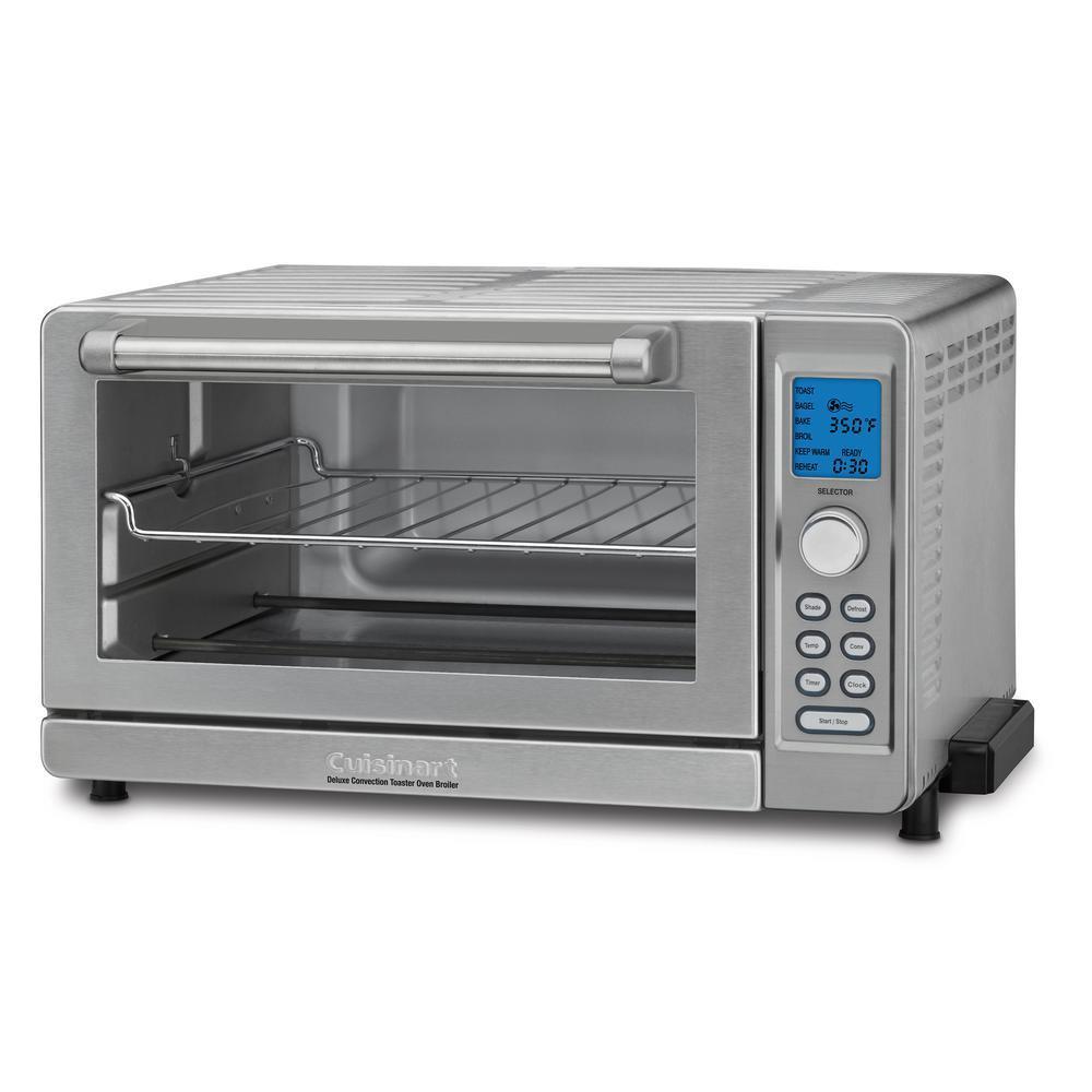 Cuisinart - Deluxe Convec Toaster Oven Broiler - Dark Gray