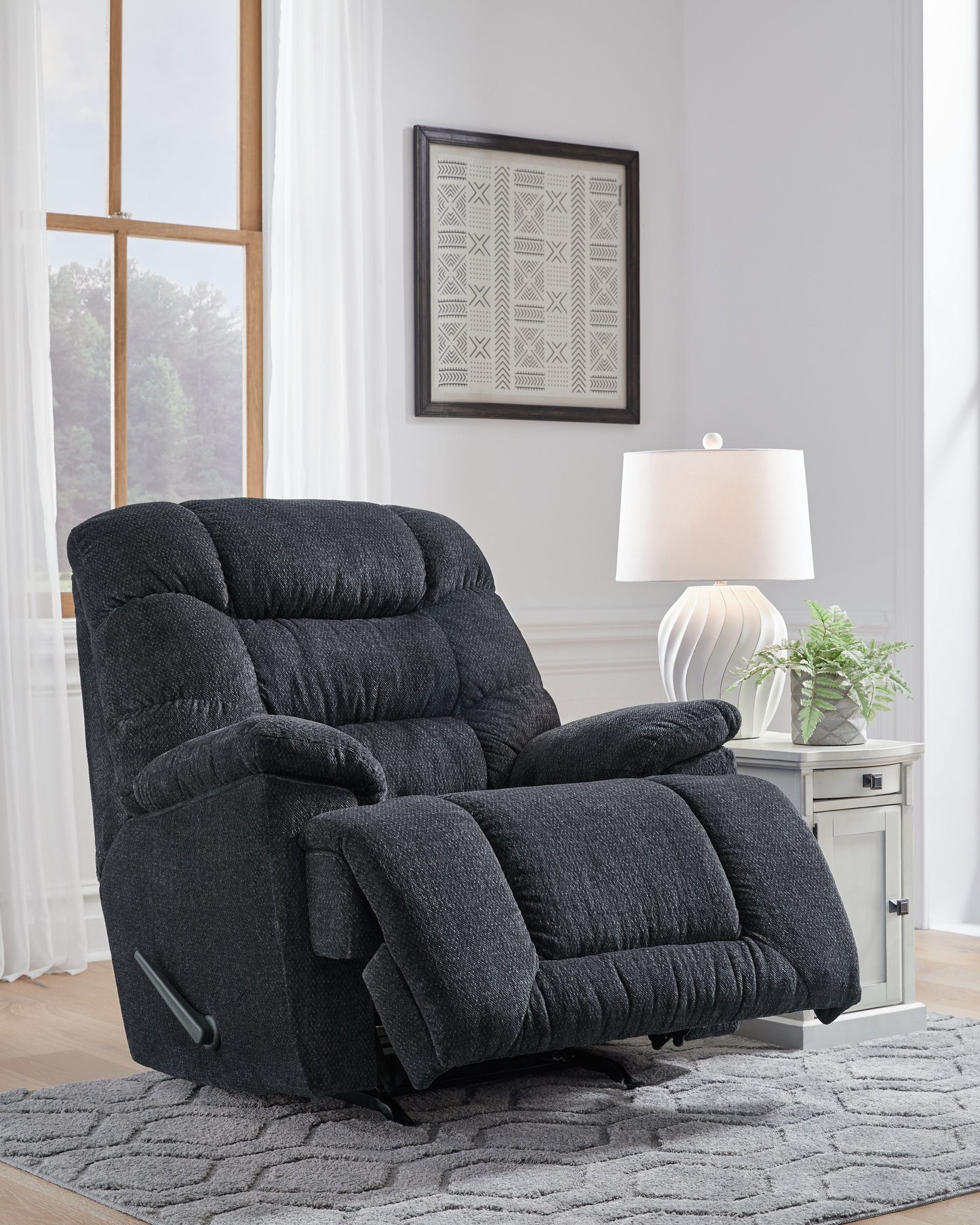 Bridgtrail - Charcoal - Rocker Recliner