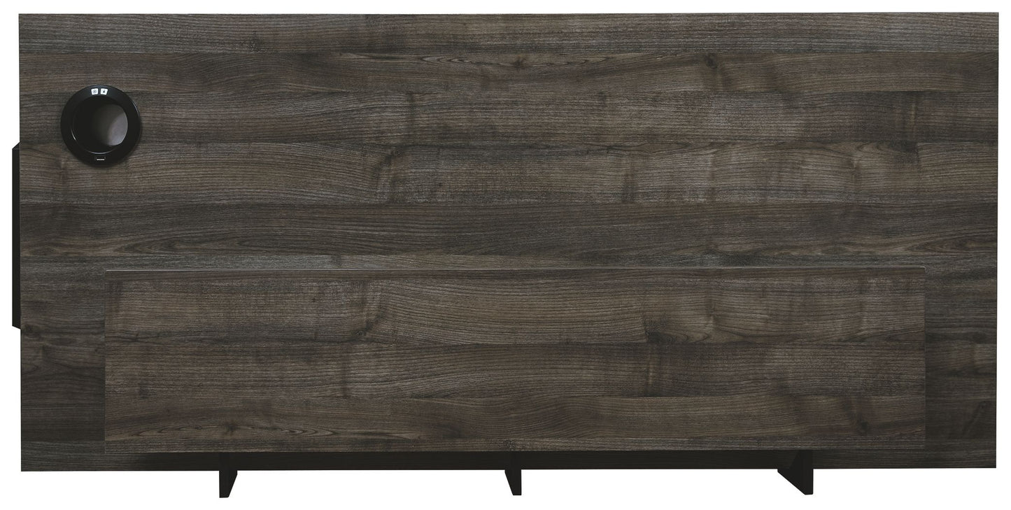 Barolli - Gunmetal Gray - Gaming Desk
