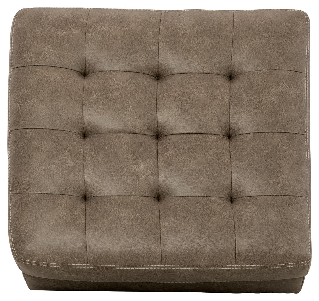 Keskin - Sand - Oversized Accent Ottoman