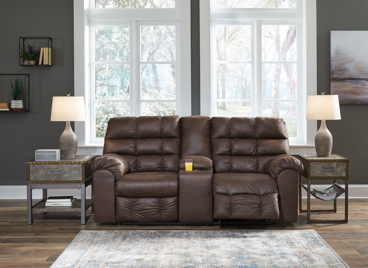 Derwin - Reclining Loveseat