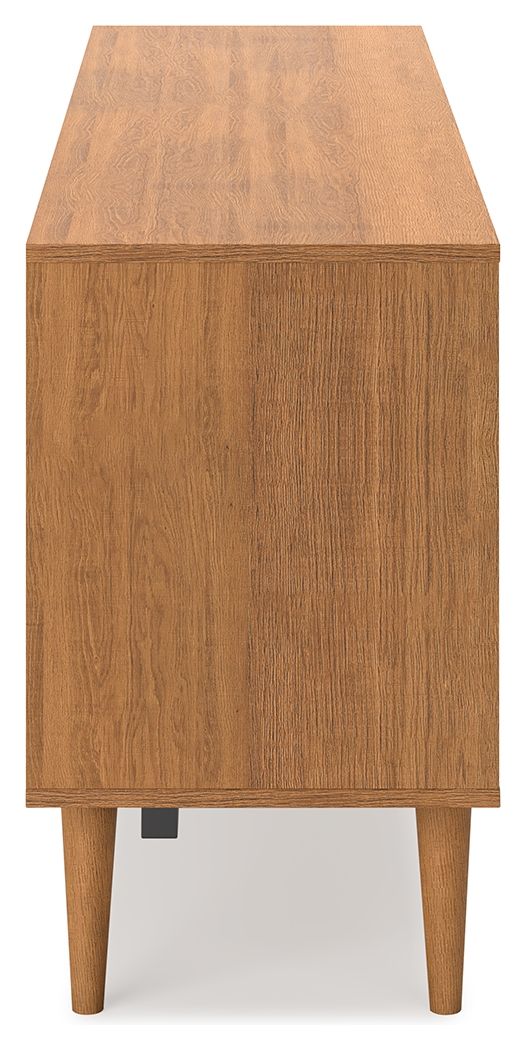 Thadamere - Brown - Large TV Stand