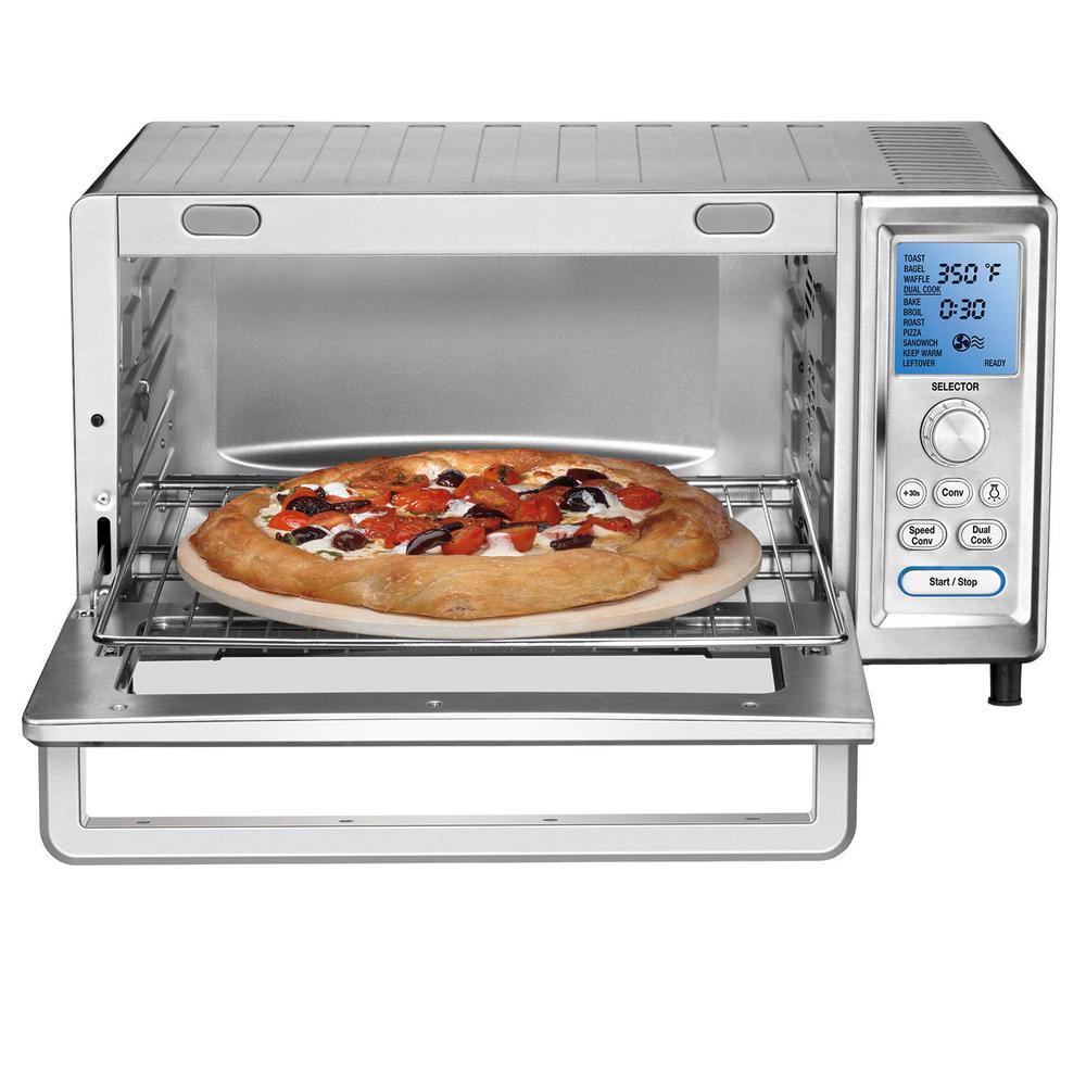 Cuisinart - Chef's Convec Toaster Oven Broiler - Pearl Silver