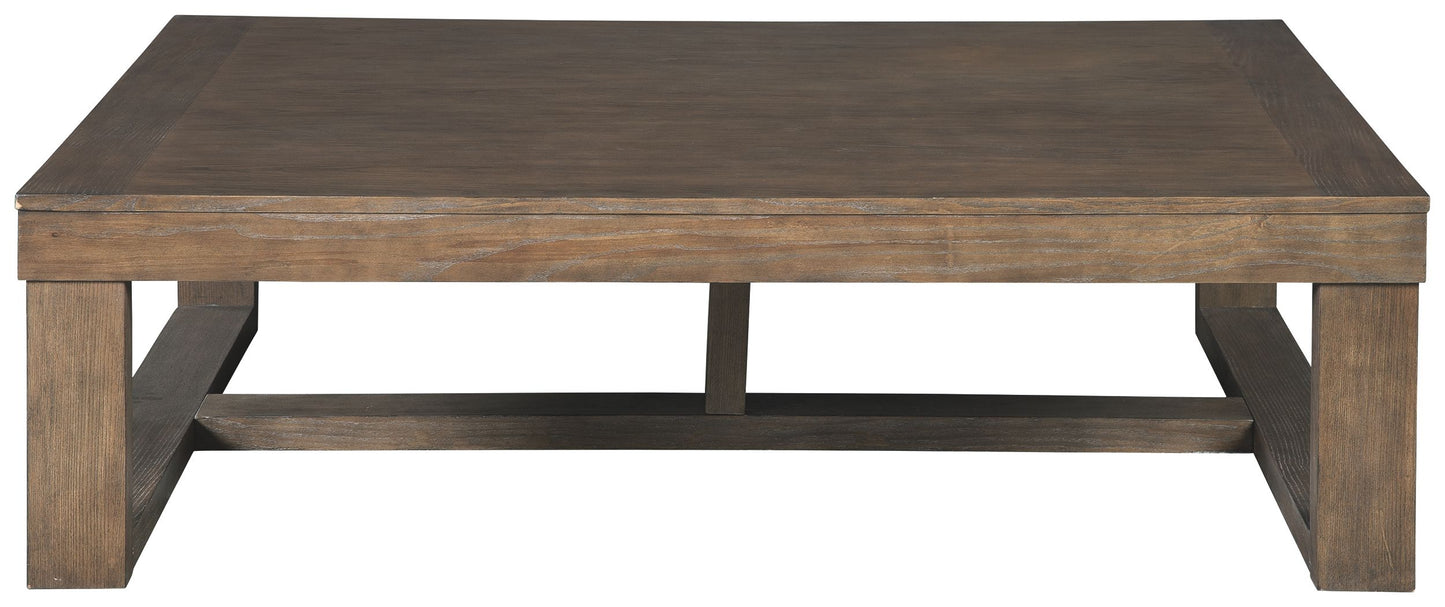 Cariton - Gray - Rectangular Cocktail Table