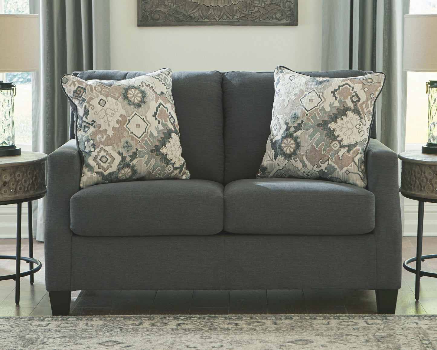 Bayonne - Gray Dark - Loveseat