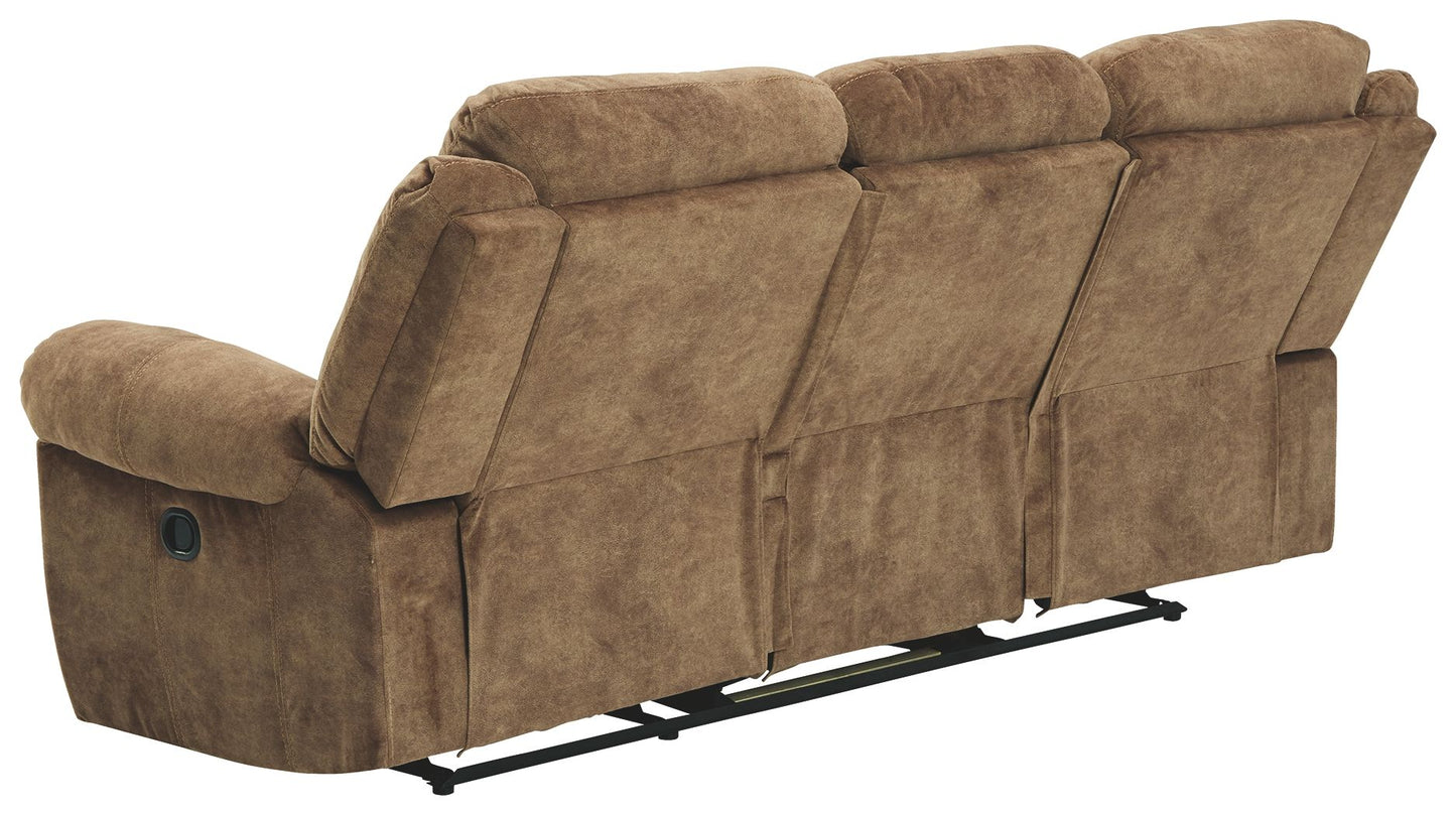 Huddle-up - Nutmeg - Rec Sofa W/Drop Down Table