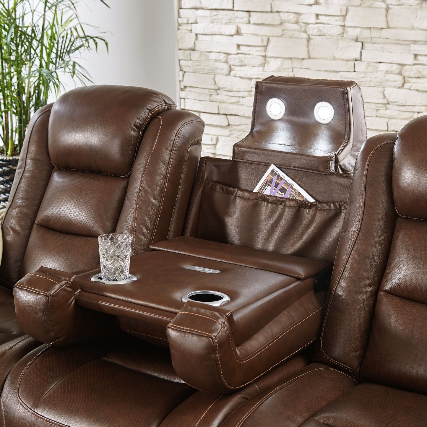 The Man-Den - Power Reclining Sofa