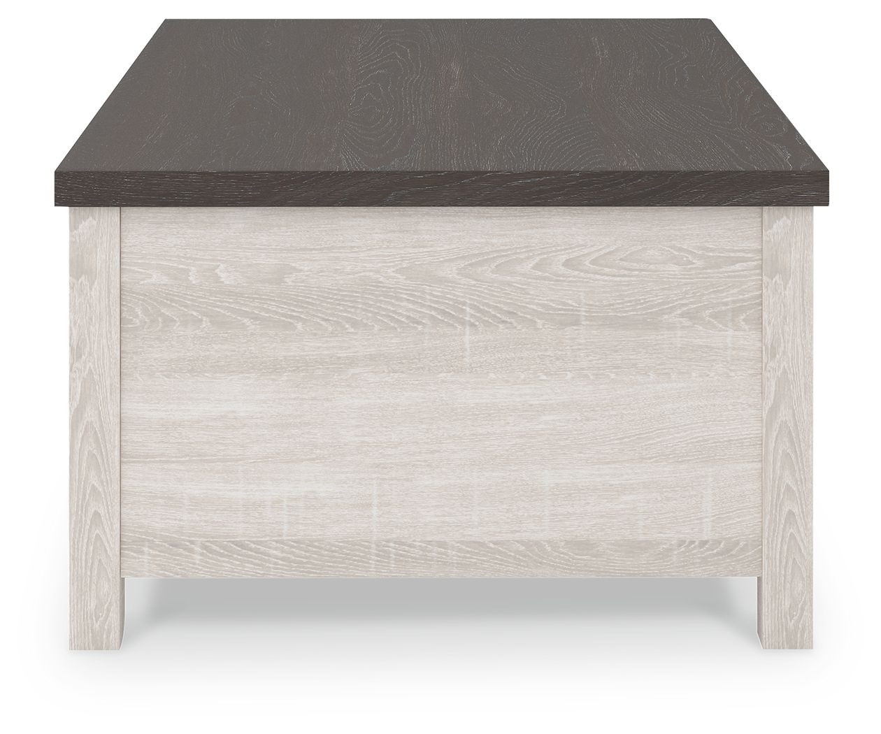 Dorrinson - White / Black / Gray - Lift Top Cocktail Table