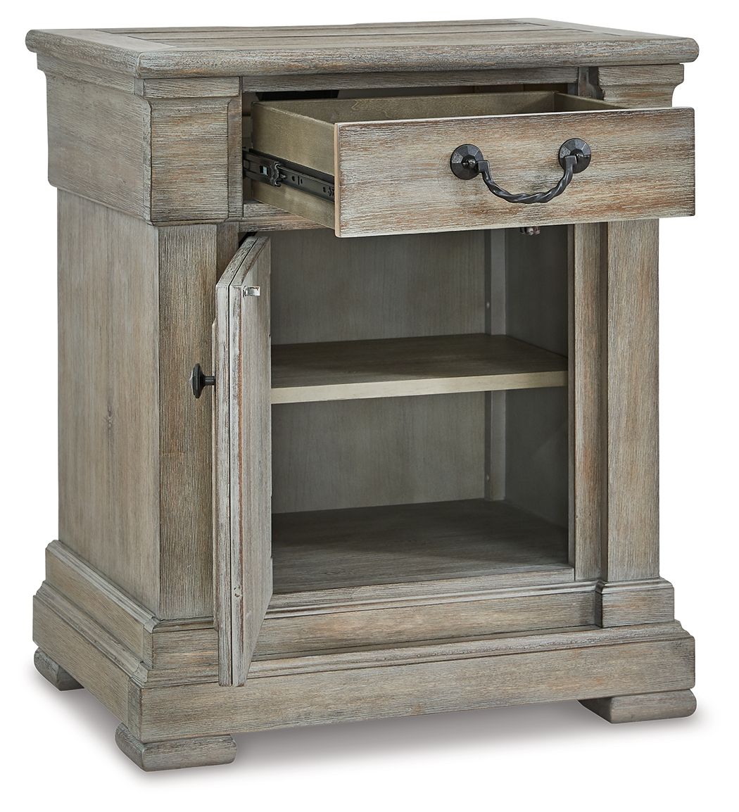 Moreshire - Bisque - One Drawer Night Stand