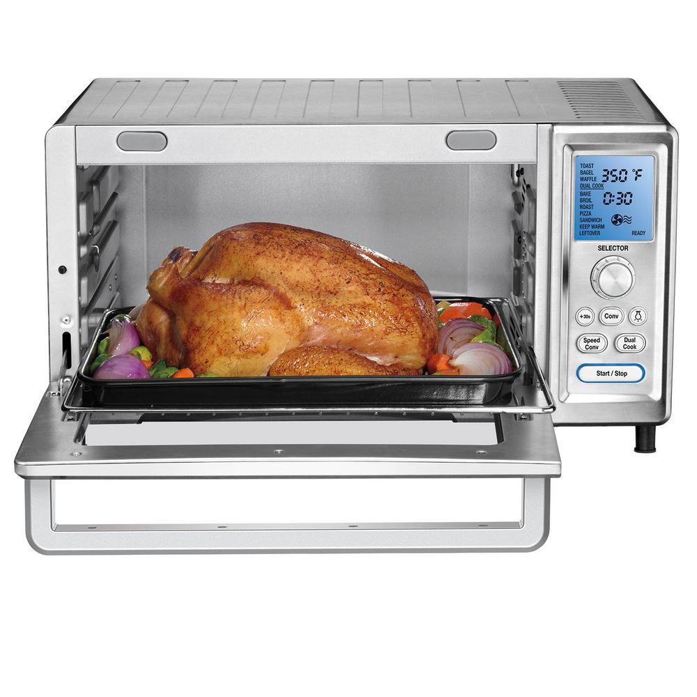 Cuisinart - Chef's Convec Toaster Oven Broiler - Pearl Silver
