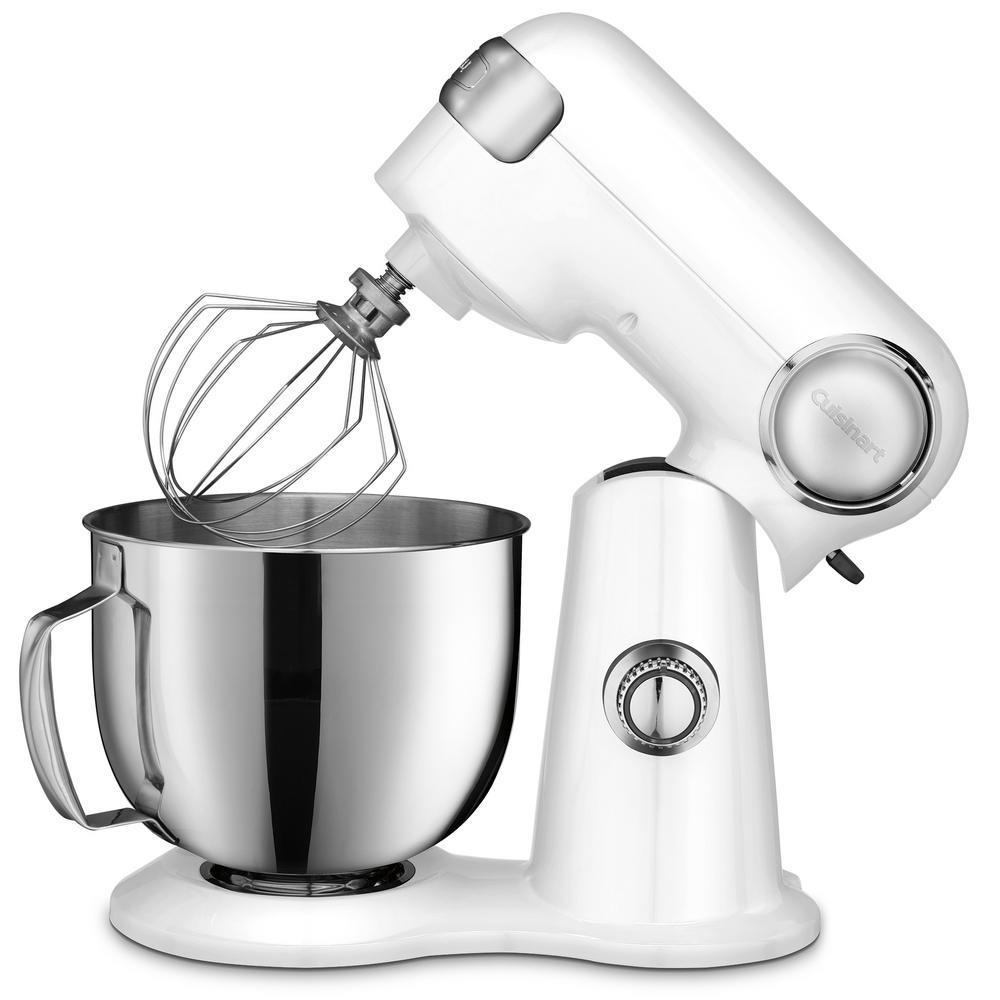 Cuisinart - 5.5 Qt Stand Mixer - White