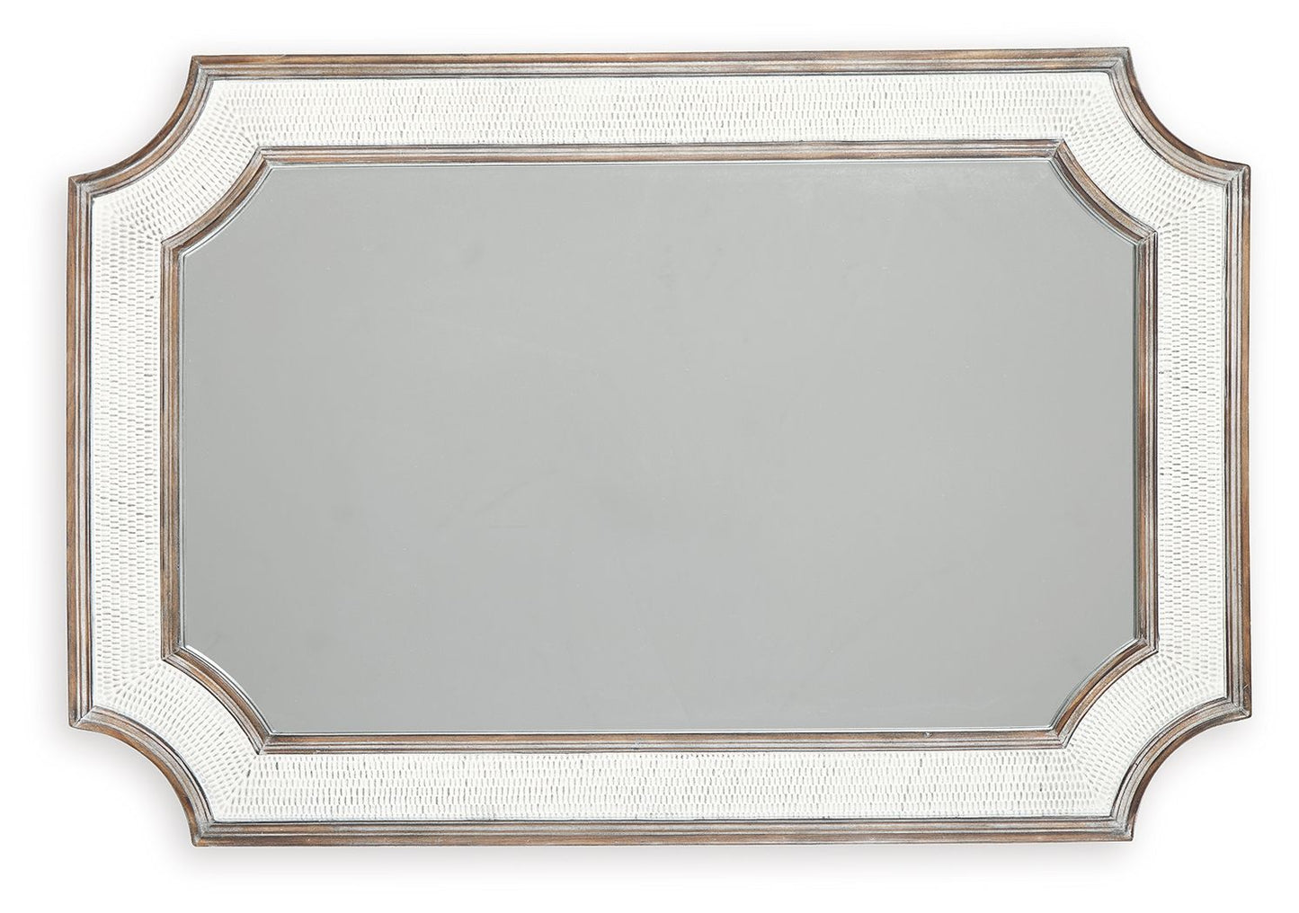 Howston - Antique White - Accent Mirror