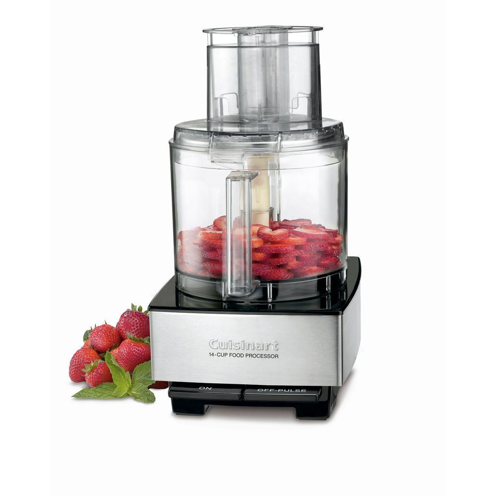 Cuisinart - Custom 14 Food Processor - Pearl Silver