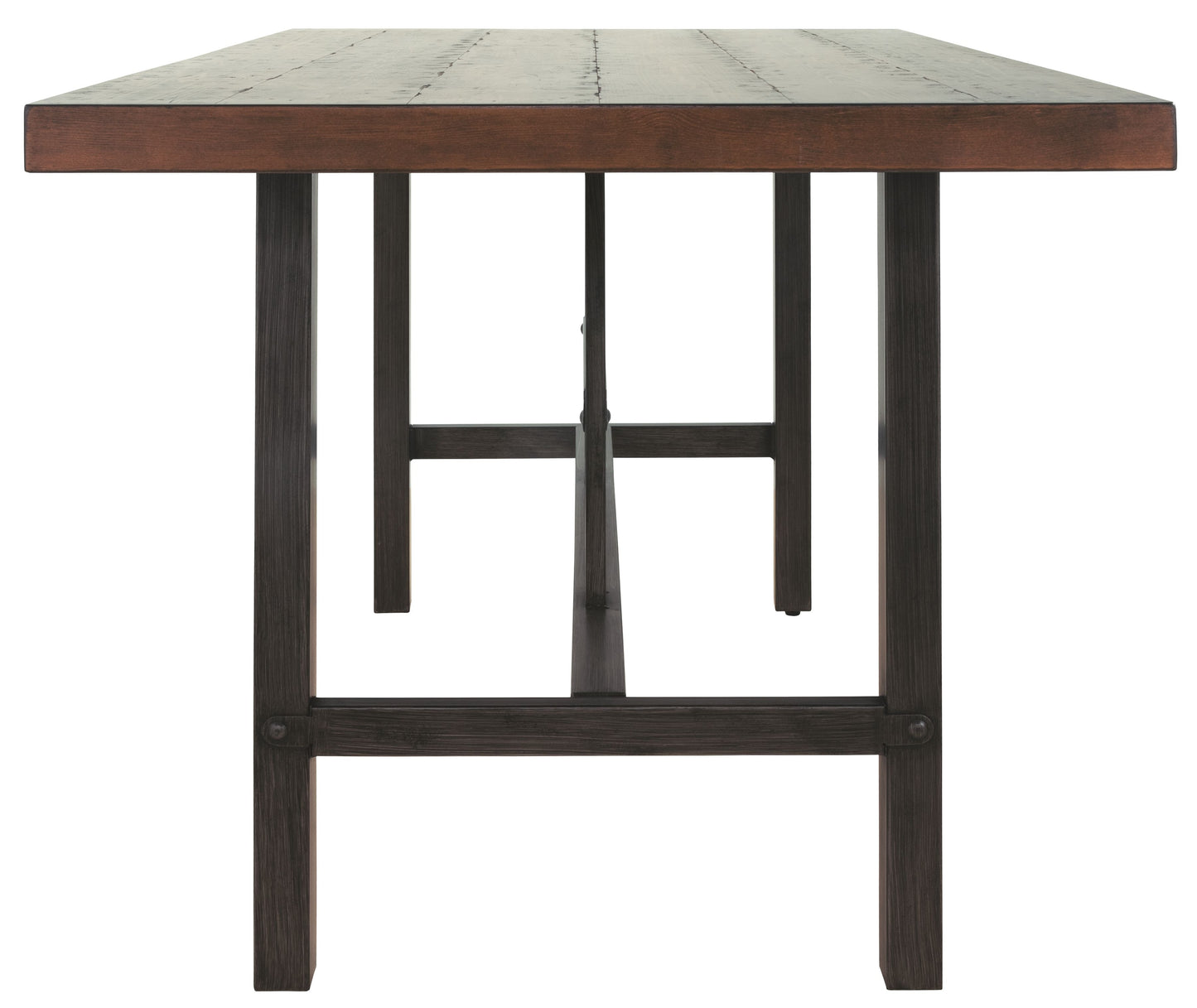 Kavara - Medium Brown - Rectangular Dining Room Counter Table