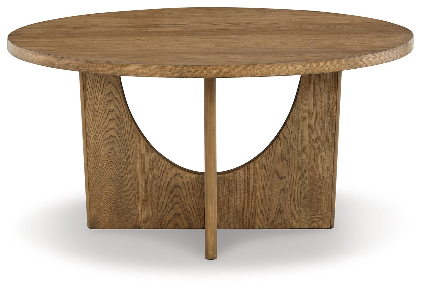 Dakmore - Brown - Round Dining Room Table