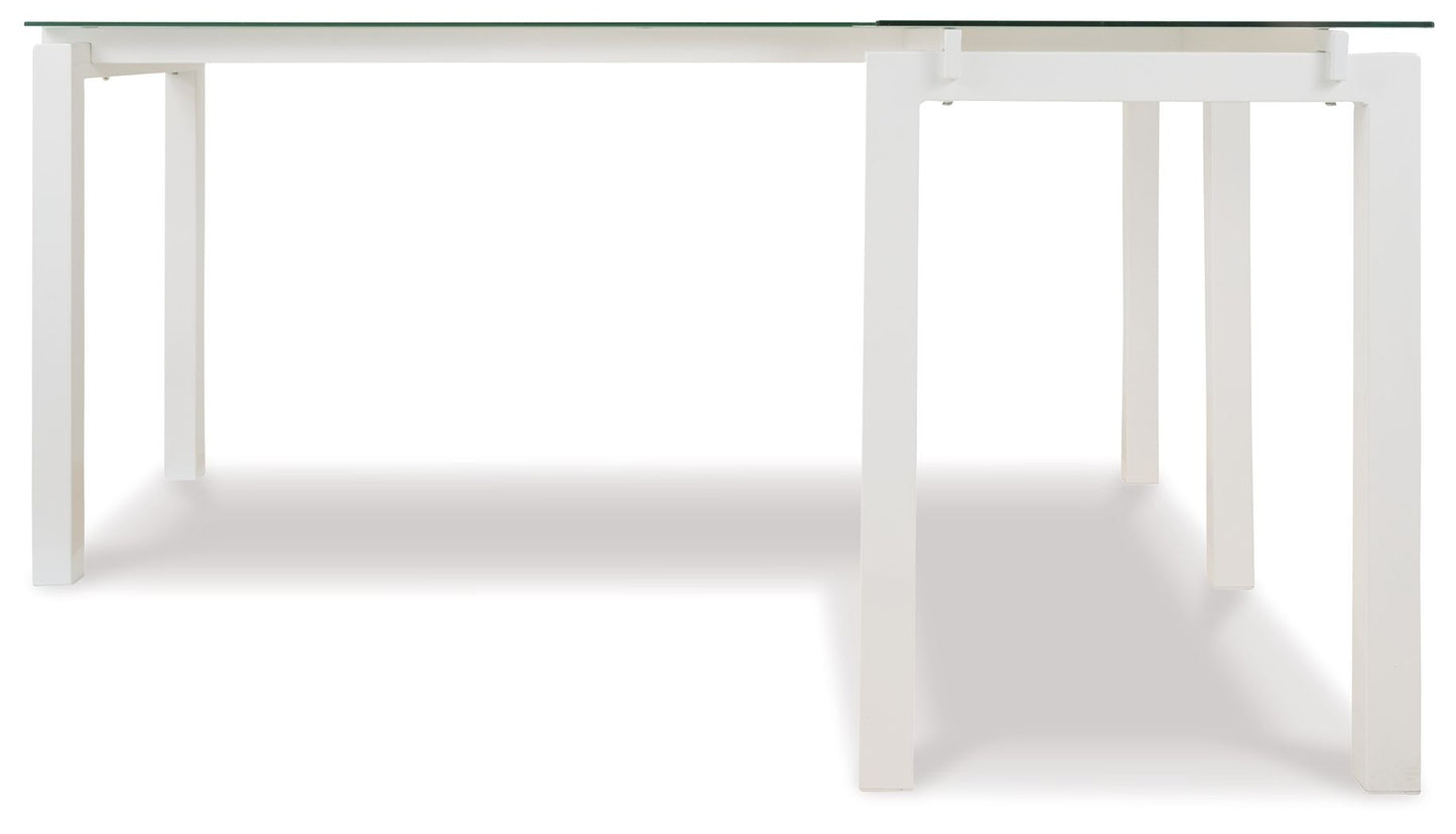 Baraga - White - L-desk