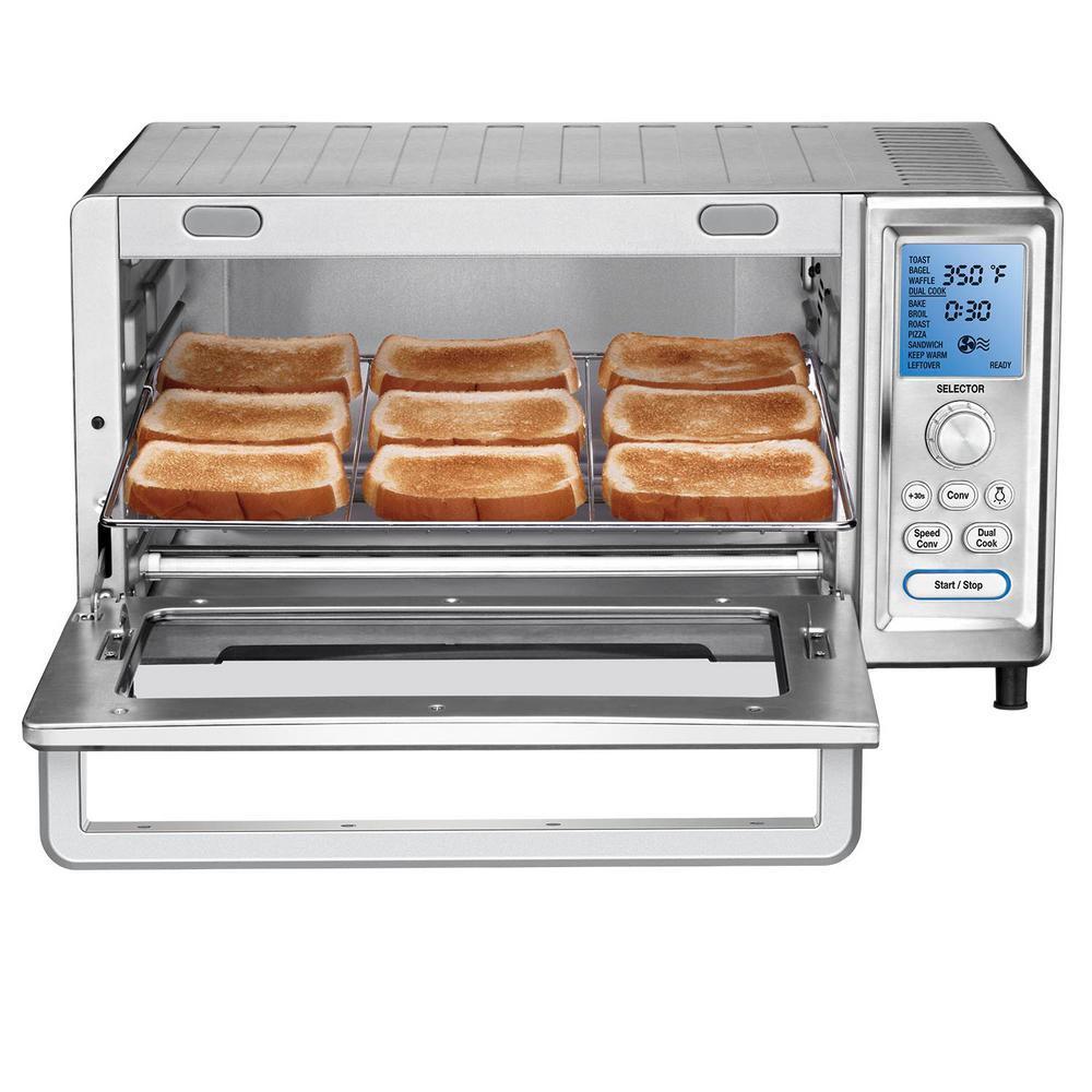 Cuisinart - Chef's Convec Toaster Oven Broiler - Pearl Silver