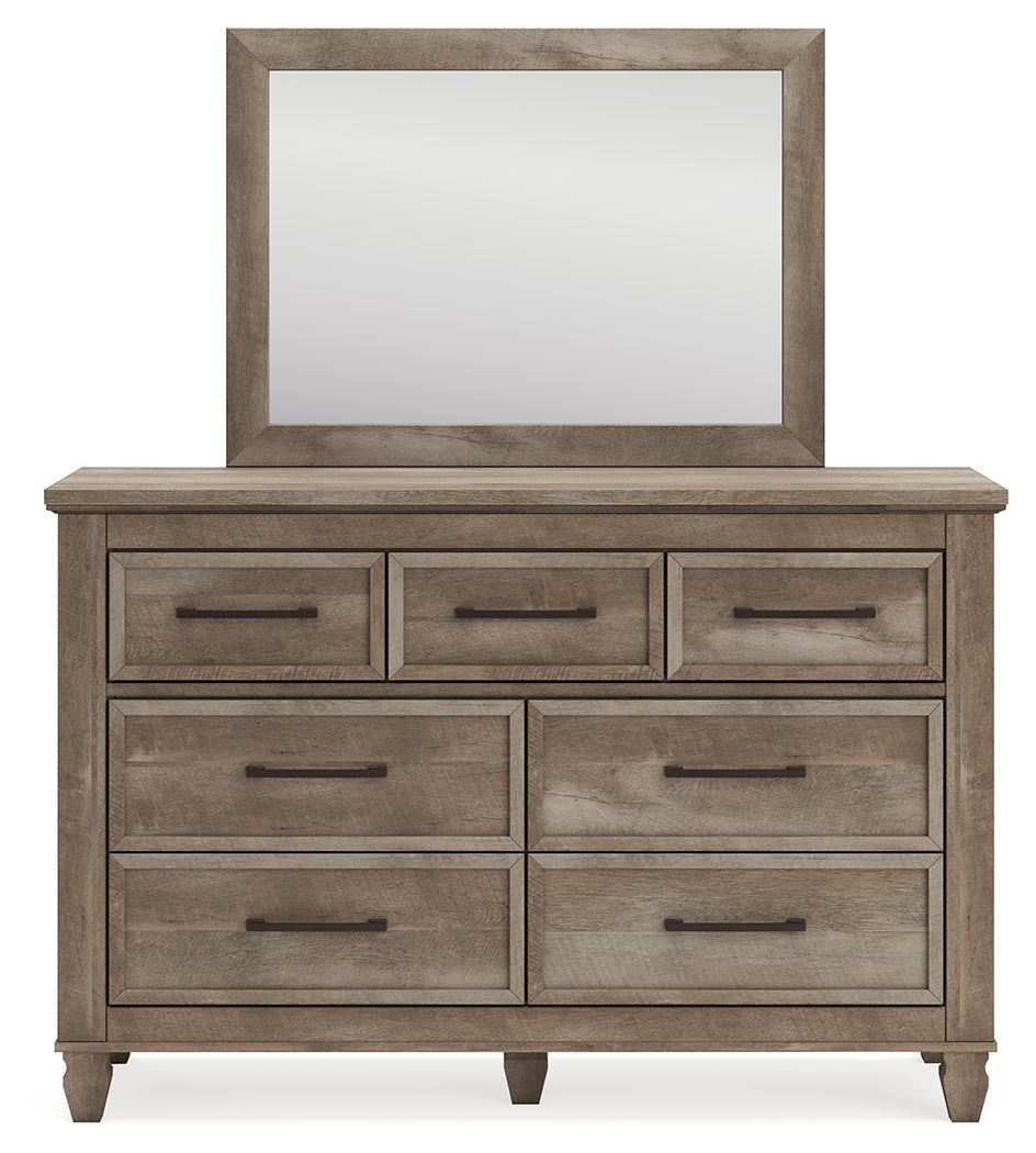 Yarbeck - Sand - Dresser And Mirror