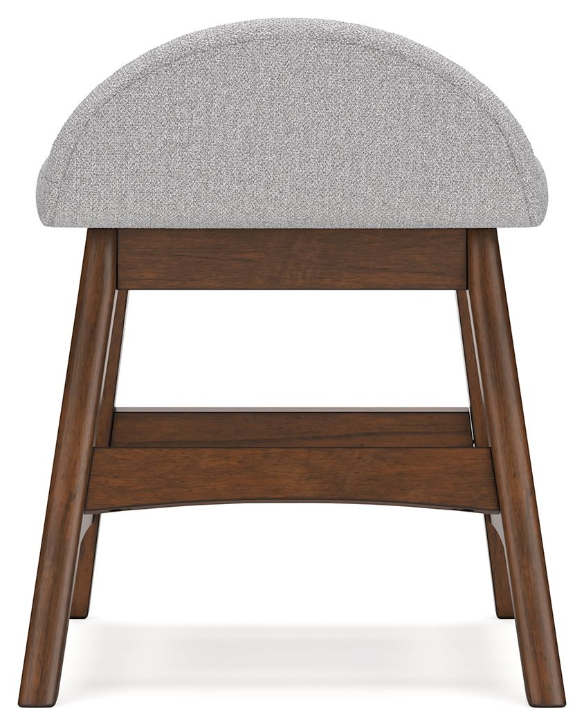 Lyncott - Light Gray / Brown - Home Office Desk Chair