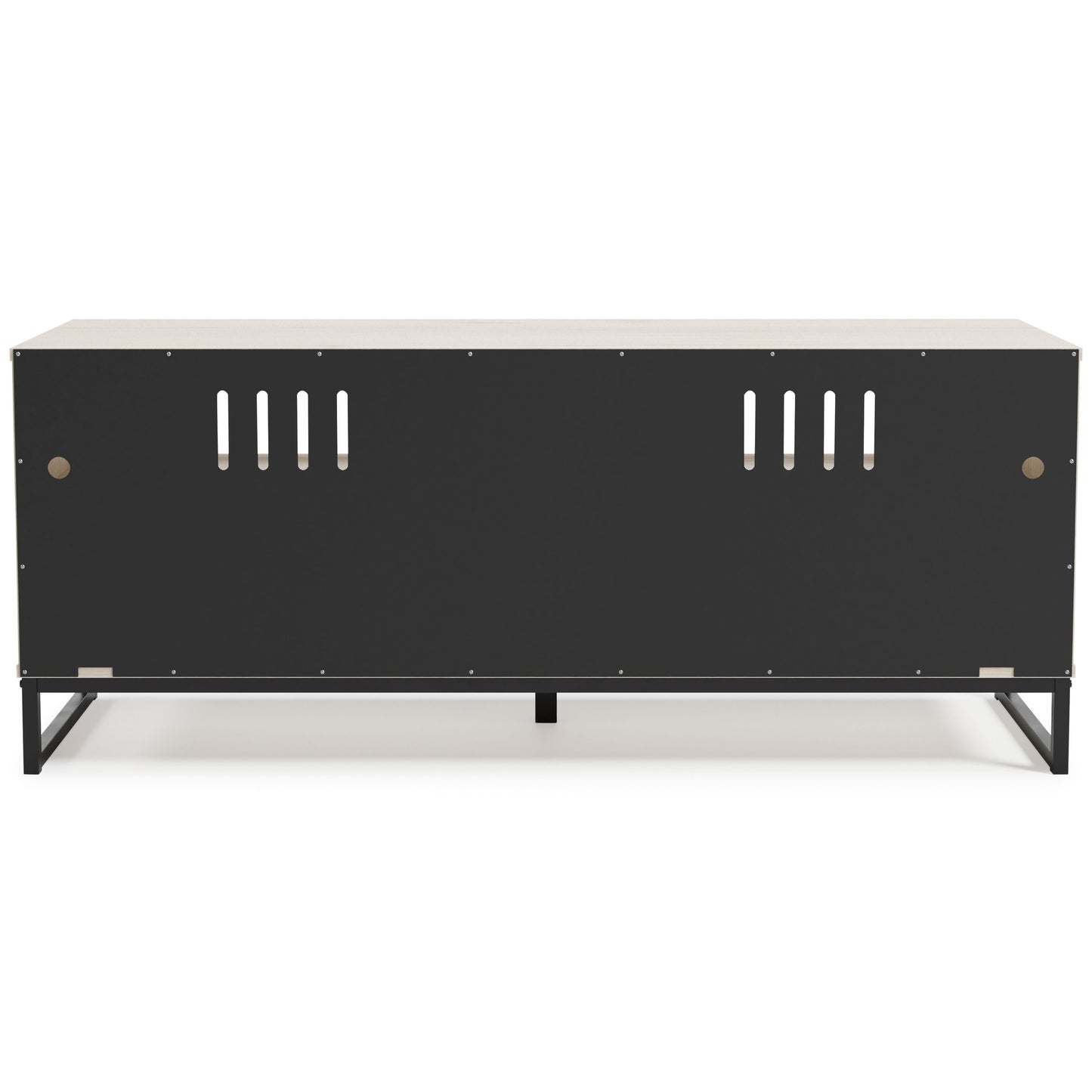 Socalle - Light Natural - Medium TV Stand - Vinyl-Wrapped