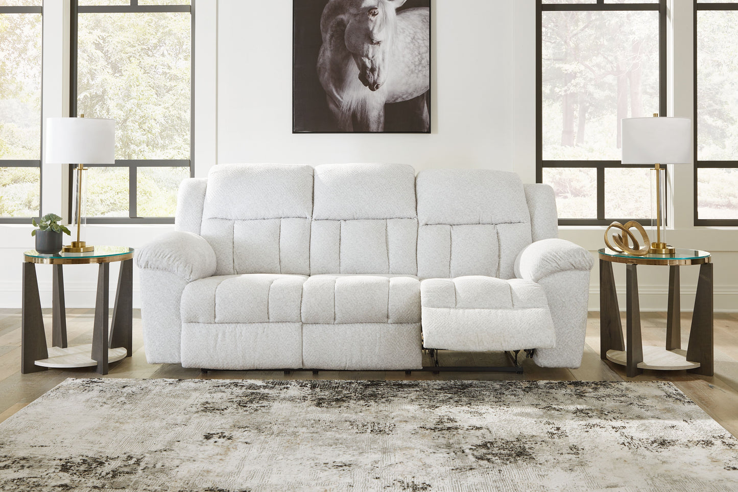 Frohn - Snow - Reclining Sofa