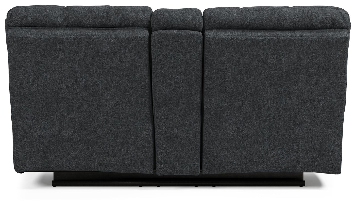 Wilhurst - Marine - Double Rec Loveseat W/Console