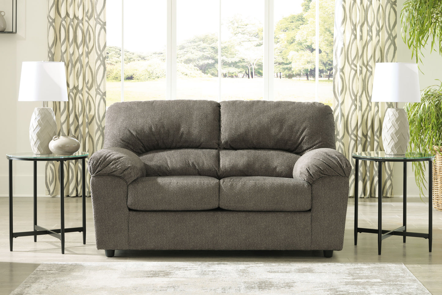 Norlou - Flannel - Loveseat