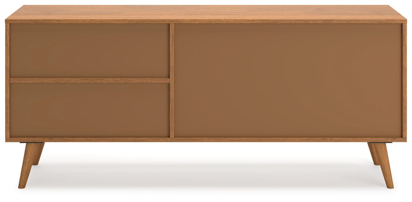 Thadamere - Brown - Large TV Stand