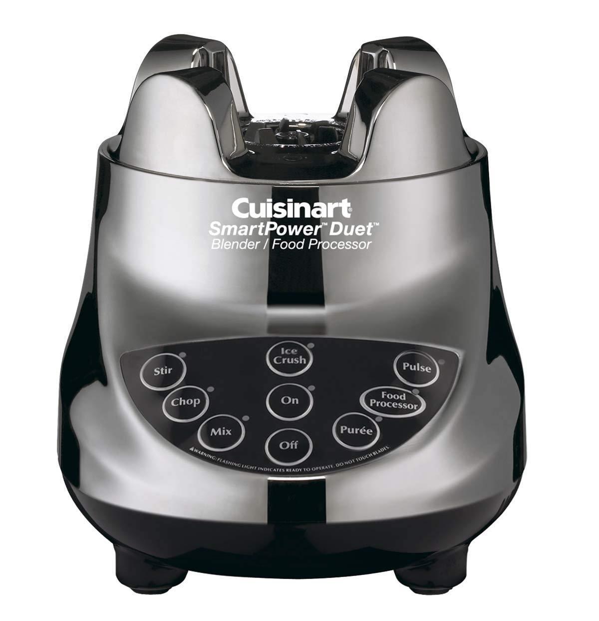 Cuisinart - Duet Blender Or Food Processor Brushed - Pearl Silver