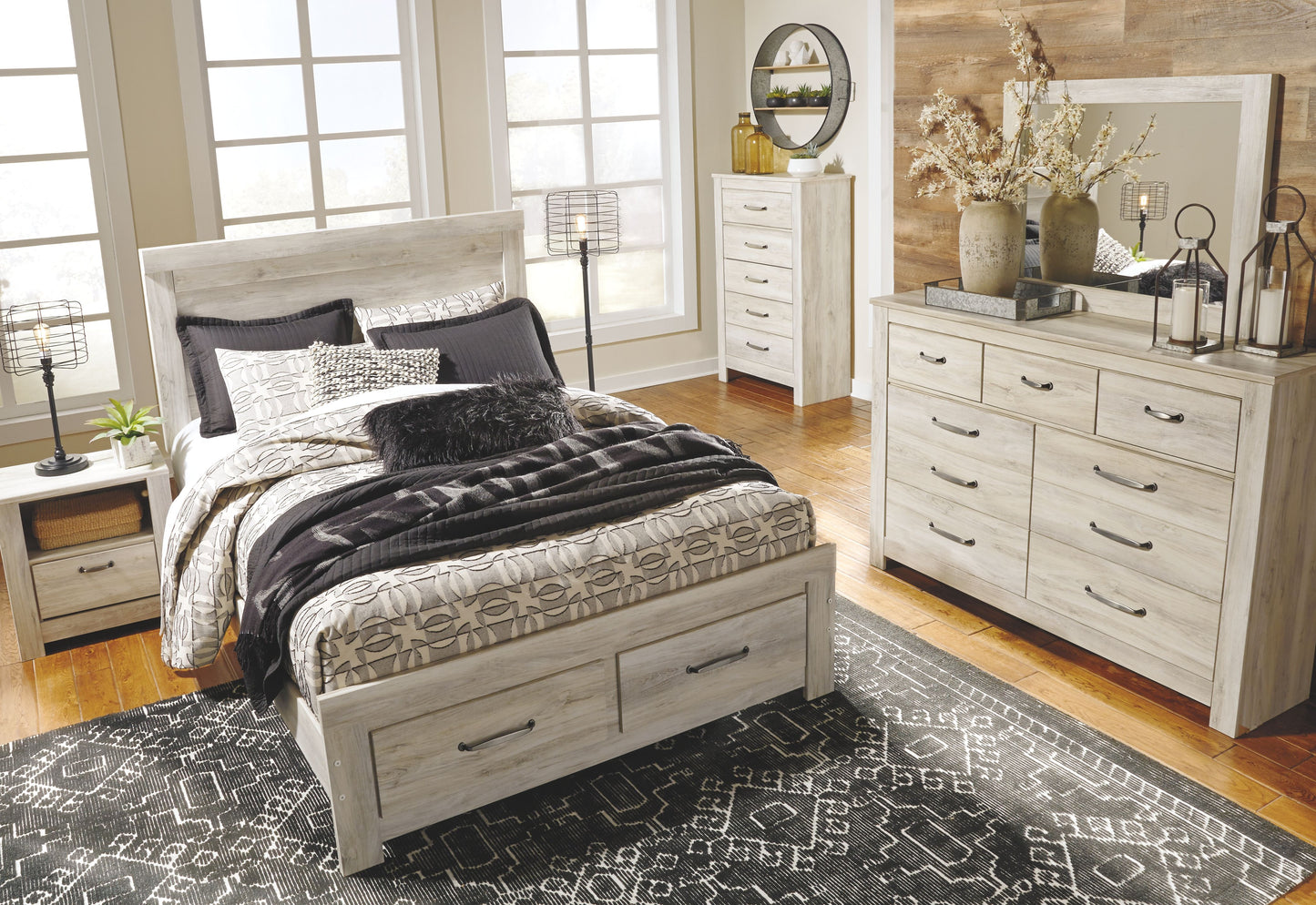 Bellaby - Whitewash - Five Drawer Chest