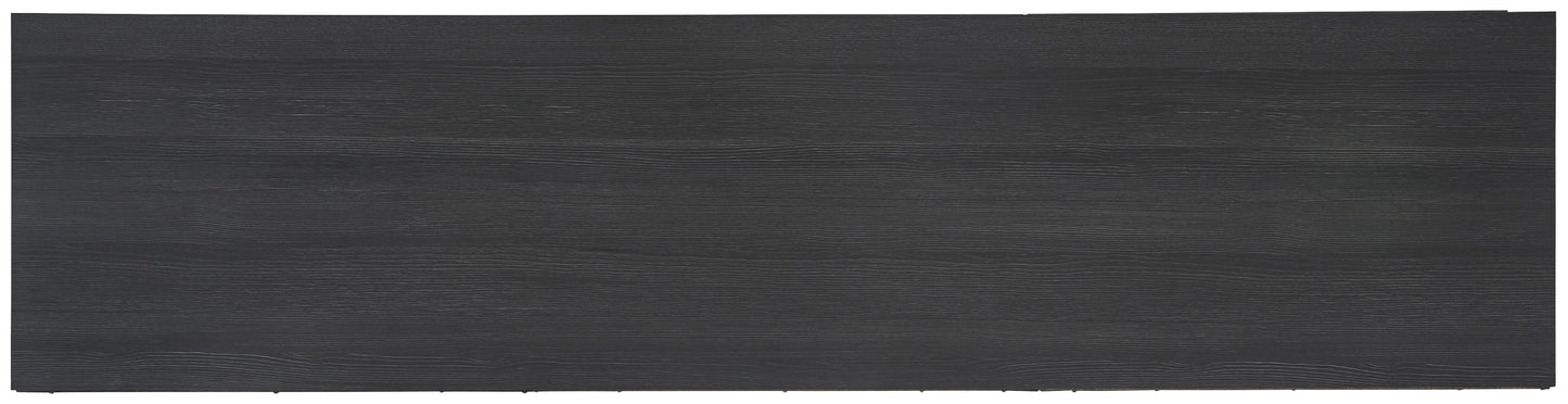 Yarlow - Black - Extra Large TV Stand