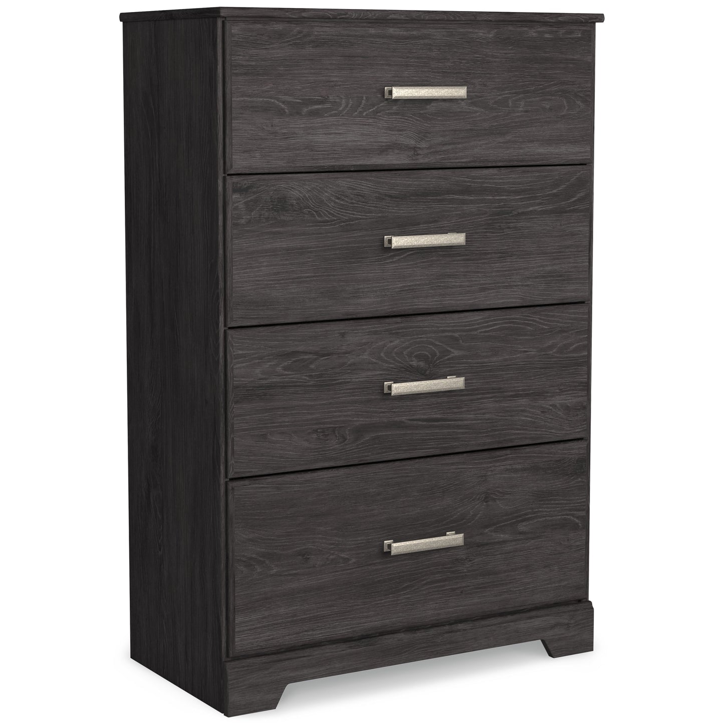 Belachime - Charcoal - Four Drawer Chest