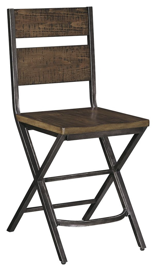 Kavara - Medium Brown - Barstool (Set of 2)