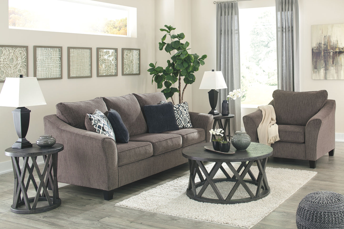 Nemoli - Slate - Queen Sofa Sleeper