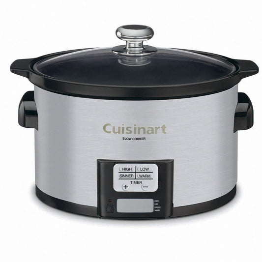 Cuisinart - Programmable Slow Cooker - Pearl Silver